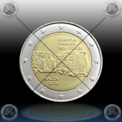 2 EVRO MALTA 2016 "Ggantija Temples" UNC 2 EVRO MALTA 2016 "Ggantija Temples" UNC
